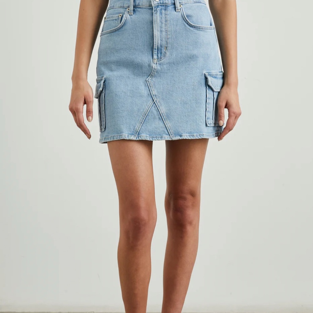 Rails Laurel Cargo denim skirt